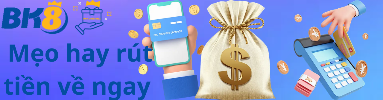Mẹo hay rút tiền về ngay trong 1 phút