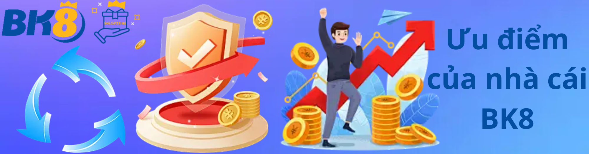 Ưu điểm của nhà cái BK8
